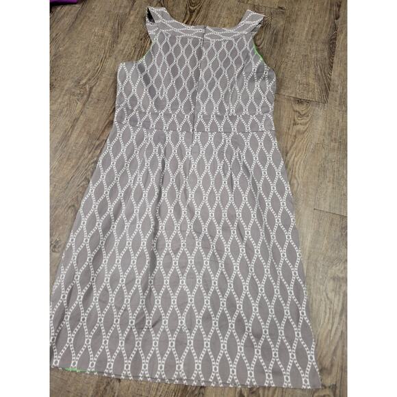 Robbie Bee Gray Women's Sleeveless Dress Size 12 Large - Picture 4 of 4